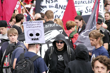 'Freiheit statt Angst' Demo, Berlin