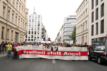 'Freiheit statt Angst' Demo, Berlin