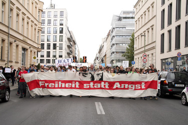 'Freiheit statt Angst' Demo, Berlin