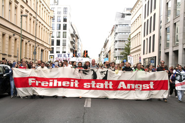 'Freiheit statt Angst' Demo, Berlin
