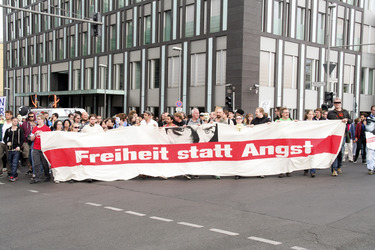 'Freiheit statt Angst' Demo, Berlin