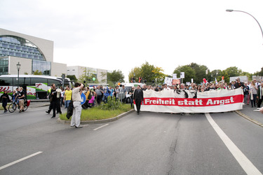 'Freiheit statt Angst' Demo, Berlin