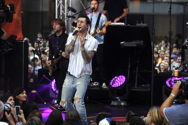 Maroon 5 in der NBC-Show 'Today', New York