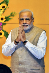 Der indische Premierminister Narendra Modi besucht Japan
