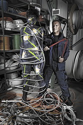 Elektriker / Electrician Bodypainting