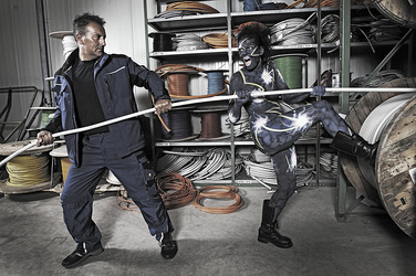 Elektriker / Electrician Bodypainting