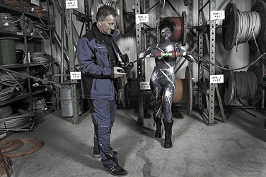 Elektriker / Electrician Bodypainting