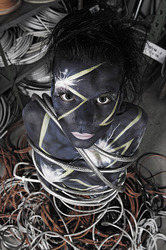 Elektriker / Electrician Bodypainting