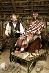 Holzbildhauer / Wood Sculptor Bodypainting