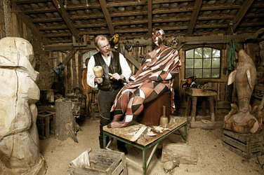 Holzbildhauer / Wood Sculptor Bodypainting