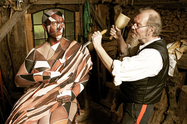 Holzbildhauer / Wood Sculptor Bodypainting