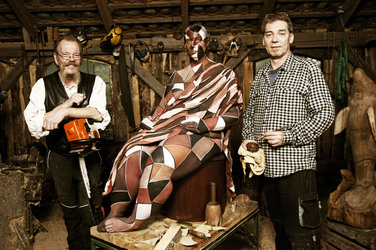 Holzbildhauer / Wood Sculptor Bodypainting