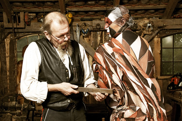 Holzbildhauer / Wood Sculptor Bodypainting