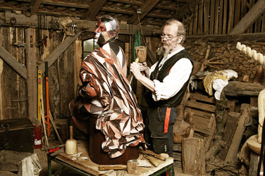 Holzbildhauer / Wood Sculptor Bodypainting