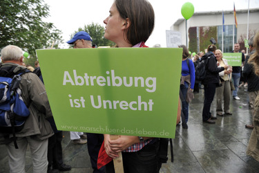 'Marsch für das Leben' Demo, Berlin