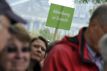 'Marsch für das Leben' Demo, Berlin