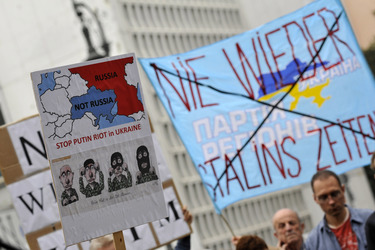 Worldwide Peace March für Frieden in der Ukraine, Berlin