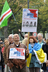 Worldwide Peace March für Frieden in der Ukraine, Berlin