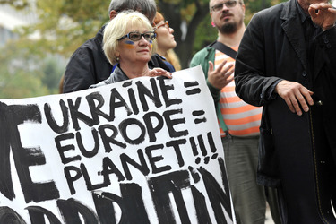 Worldwide Peace March für Frieden in der Ukraine, Berlin