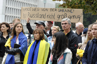 Worldwide Peace March für Frieden in der Ukraine, Berlin