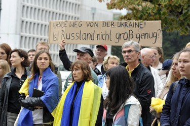 Worldwide Peace March für Frieden in der Ukraine, Berlin