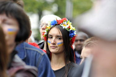 Worldwide Peace March für Frieden in der Ukraine, Berlin