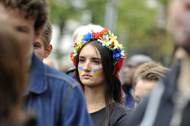 Worldwide Peace March für Frieden in der Ukraine, Berlin