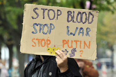 Worldwide Peace March für Frieden in der Ukraine, Berlin