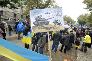 Worldwide Peace March für Frieden in der Ukraine, Berlin