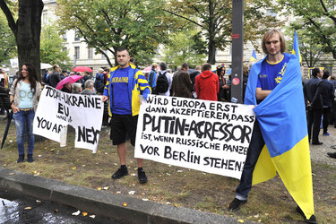 Worldwide Peace March für Frieden in der Ukraine, Berlin