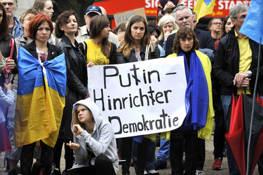 Worldwide Peace March für Frieden in der Ukraine, Berlin