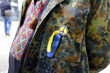 Worldwide Peace March für Frieden in der Ukraine, Berlin