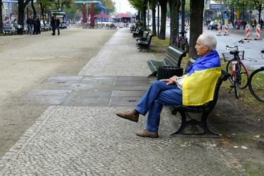 Worldwide Peace March für Frieden in der Ukraine, Berlin