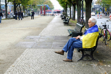 Worldwide Peace March für Frieden in der Ukraine, Berlin