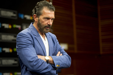 'Autómata' Pressekonferenz, San Sebastian Film Festival 2014