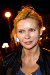 Veronica Ferres bei der Ankunft auf dem San Sebastian Film Festival 2014
