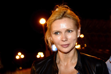 Veronica Ferres bei der Ankunft auf dem San Sebastian Film Festival 2014