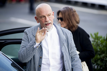 John Malkovich bei der Ankunft beim San Sebastian Film Festival 2014