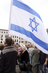 'Deutschland steht auf: Nie wieder Judenhass!' Demonstration, Berlin