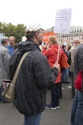 'Deutschland steht auf: Nie wieder Judenhass!' Demonstration, Berlin
