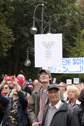 'Deutschland steht auf: Nie wieder Judenhass!' Demonstration, Berlin