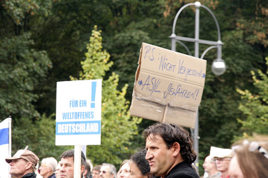 'Deutschland steht auf: Nie wieder Judenhass!' Demonstration, Berlin