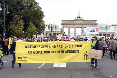 'Deutschland steht auf: Nie wieder Judenhass!' Demonstration, Berlin