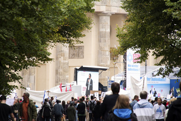 'Deutschland steht auf: Nie wieder Judenhass!' Demonstration, Berlin