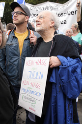 'Deutschland steht auf: Nie wieder Judenhass!' Demonstration, Berlin