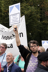 'Deutschland steht auf: Nie wieder Judenhass!' Demonstration, Berlin