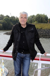 Barkassentour zur 200. Folge der ZDF Serie 'Notruf Hafenkante', Hamburg