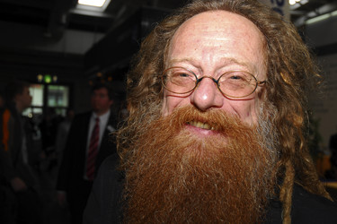 Ossi Urchs auf der CeBIT, Hannover