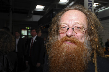 Ossi Urchs auf der CeBIT, Hannover