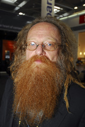 Ossi Urchs auf der CeBIT, Hannover